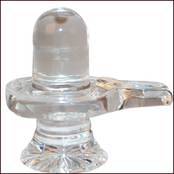 "Crystal Shiva lingam - Click here to View more details about this Product